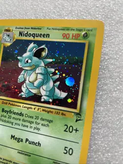 Pokemon TCG Nidoqueen Base Set 2 Holo Unlimited Rare Card 12/130 Mint Condition - Image 2