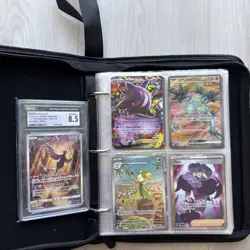 Pokemon Binder Collection Of 120+ Vintage And Modern Cards & Slab Card - Image 1