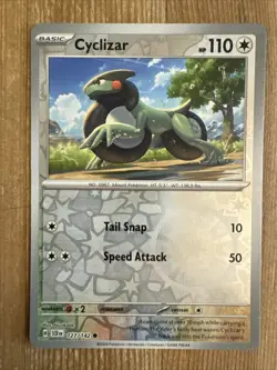 Cyclizar 127/142 Stellar Crown Reverse Holo Pokemon Card NM - Image 1