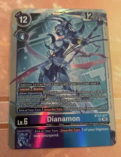 Digimon Card Game Dianamon BT22-077 SR Cyber Eden - Image 1