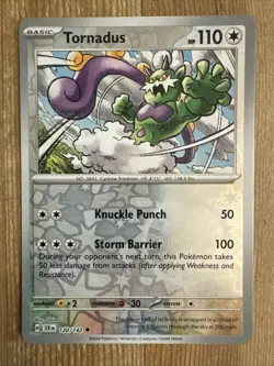 Tornadus 120/142 Stellar Crown Reverse Holo Pokemon Card NM - Image 1