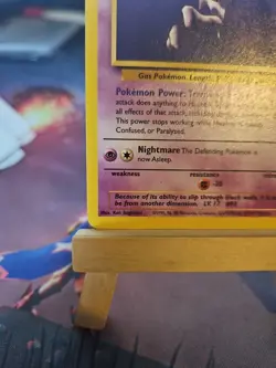 Pokemon TCG Haunter Fossil Set Unlimited Rare Non-Holo Card 21/62 LP - Image 5