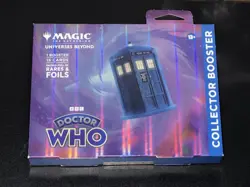 2023 MTG Magic the Gathering Doctor Who Collector Booster Pack Sealed NIB - Image 1