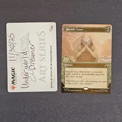 MTG Showcase Wordly Tutor x1 Rare Avatar: The Last Airbender NM Low S&H - Image 1