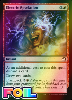 x1 Electric Revelation MID MTG 135/277 FOIL COMMON M/NM 1x - Image 1