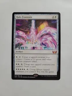 MTG - Halo Fountain - SNC - Regular Mythic #015 - Image 1