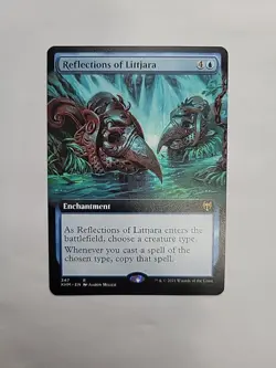 MTG - Reflections of Littjara (Extended Art) Kaldheim Regular R#347 - Image 1