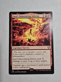 Jaya's Immolating Inferno Commander Legends Regular - Image 1