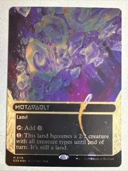MTG / Mutavault / EOS / #118 / GALAXY FOIL (Borderless) / Mythic / NM - Image 1