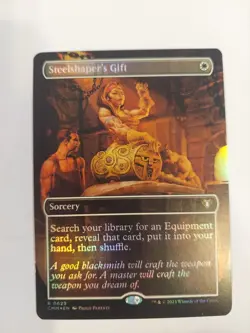 Steelshaper's Gift (Borderless) Commander Masters Foil - Image 1