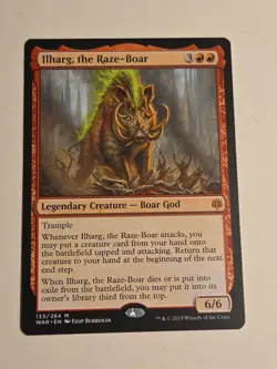 Ilharg, the Raze-Boar War of the Spark X1 MTG 133/264 M - Image 1