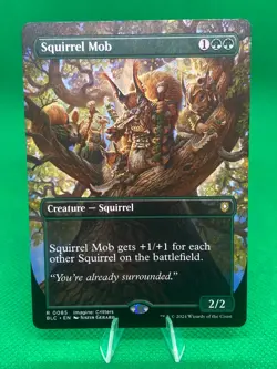 MTG - BLC - Squirrel Mob (Borderless) #85 - Image 1