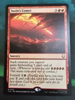 Sozin's Comet #0154 MTG Avatar: The Last Airbender Magic The Gathering - Image 1