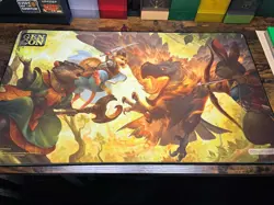 MTG Bloomburrow Gen Con 24 Exclusive convention Playmat - Image 1