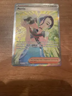 2024 POKEMON TWM EN-TWILIGHT MASQUERADE 220 PERRIN SPECIAL ILLUSTRATION RARE - Image 5