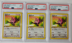 1999 Pokemon TCG Jungle Jigglypuff 1st Edition PSA 9 Mint 54/64 Pick Cert #+ - Image 1