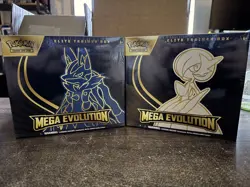 2 Pokemon TCG Mega Evolution Elite Trainer Box ETB Bundle Both Factory Sealed - Image 1