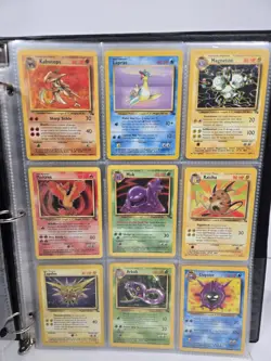 Pokemon TCG Fossil Set COMPLETE Non Holo unlimited #16 - 62 rares WOTC MP-NM - Image 3