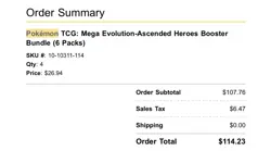 4x Pokemon TCG Mega Evolution Ascended Heroes Booster Bundle PRESALE CONFIRMED - Image 2