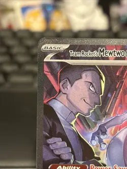 Pokemon TCG Team Rockets Mewtwo EX 231/182 Destined Rivals English NM - Image 3