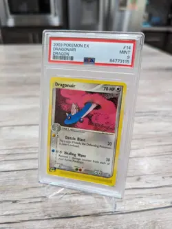 PSA 9 MINT Pokemon DRAGONAIR Non-Holo Rare 2003 ex Dragon #14/97 - Image 2