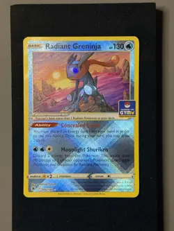 Pokemon TCG Gym Stamp Promo Radiant Greninja 046/189 Astral Radiance 046/189 - Image 1