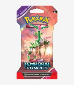 Pokemon Scarlet & Violet Temporal Forces Sleeved Booster English - OVP - Sealed - Image 2