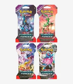Pokemon Scarlet & Violet Temporal Forces Sleeved Booster English - OVP - Sealed - Image 3