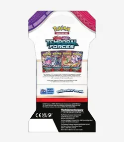Pokemon Scarlet & Violet Temporal Forces Sleeved Booster English - OVP - Sealed - Image 4