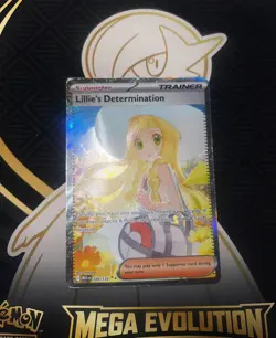 Pokemon TCG Lillie's Determination 184/132 SIR Mega Evolutions. Read description - Image 1