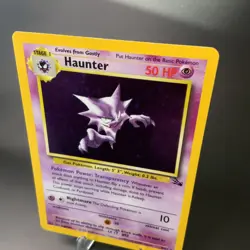 Pokemon TCG Haunter 6/62 Fossil Holo Unlimited Vintage NM-LP Vintage WOTC 1999 - Image 2