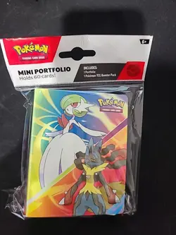 SEALED WITH PACK - Pokemon Tcg Mega Evolutions mini Portfolio - Image 1