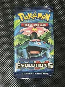 XY Evolutions Booster Pack Sealed Pokemon TCG - Image 1