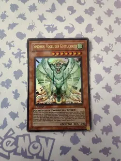 YU-GI-OH! - Simorgh, Vogel der Gottlichkeit - SD8-DE001 - 1.Auflage - Image 1