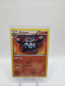 Emboar 100/99 Next Destinies Holo Pokemon 2012 Card TCG - Image 1