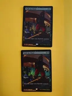 MTG Card. Walk the Plank x2 FOIL promo open house 2 cards - Image 1