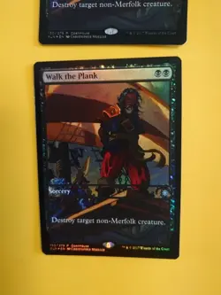 MTG Card. Walk the Plank x2 FOIL promo open house 2 cards - Image 2