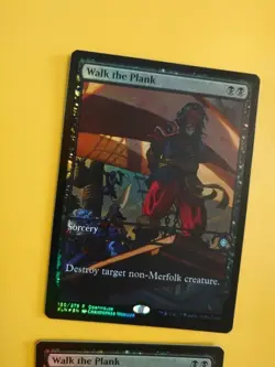 MTG Card. Walk the Plank x2 FOIL promo open house 2 cards - Image 4