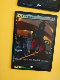 MTG Card. Walk the Plank x2 FOIL promo open house 2 cards - Image 5