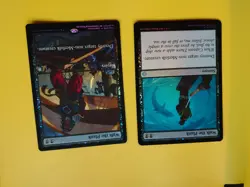 MTG Card. Walk the Plank x2 Ixalan Black Foil as pictured inc promo - Image 2