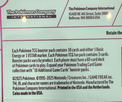 POKEMON 2025 Trading Card Game Holiday Calendar Box, Sealed Box - Image 2