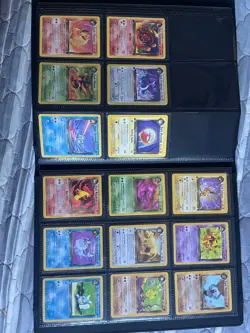 *First Edition* Base Set Pokemon Cards Lot Binder - Image 3