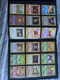 *First Edition* Base Set Pokemon Cards Lot Binder - Image 4