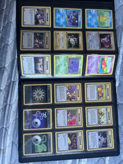 *First Edition* Base Set Pokemon Cards Lot Binder - Image 5