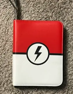Pokemon Binder w/ Zipper Fit 400 Trading Cards with 50 Removable Sleeves - Image 1