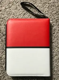Pokemon Binder w/ Zipper Fit 400 Trading Cards with 50 Removable Sleeves - Image 2