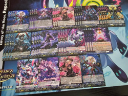 Cardfight Vanguard Core Deck Dark States Sacrifice Glass + Forcalor DZ-BT03 card - Image 1