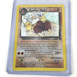 Pokemon Dark Dugtrio German Dunkles Digdri TCG Team Rocket Holo Card 6/82 - Image 2