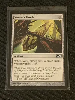 Magic the Gathering 2011 Wurm's Tooth - Image 1