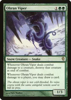 Ohran Viper LP #57 Duel Decks: Jace vs. Vraska MTG - Image 1
